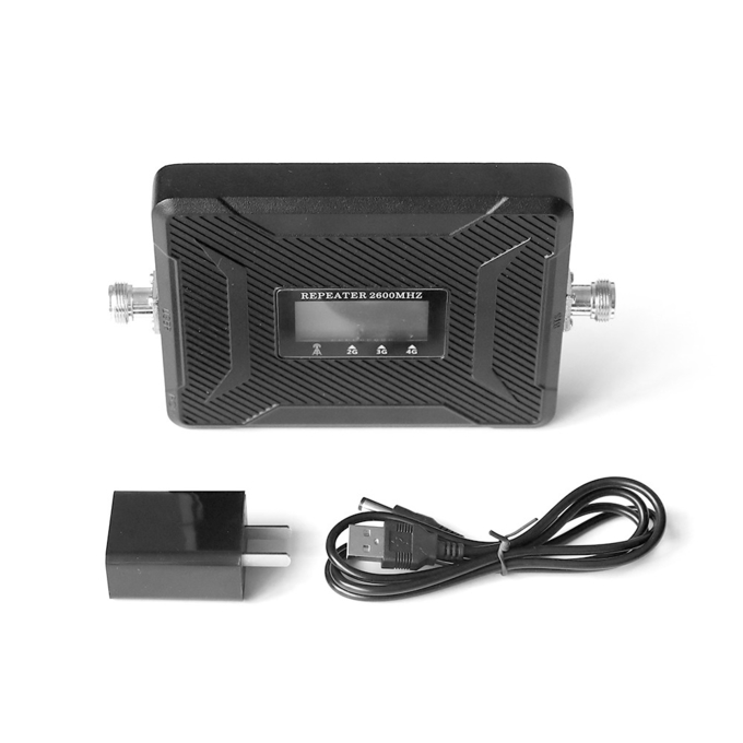 OLAX WR01 4G LTE Mobile Signal Booster Black 1800mhz 2100mhz 2600mhz