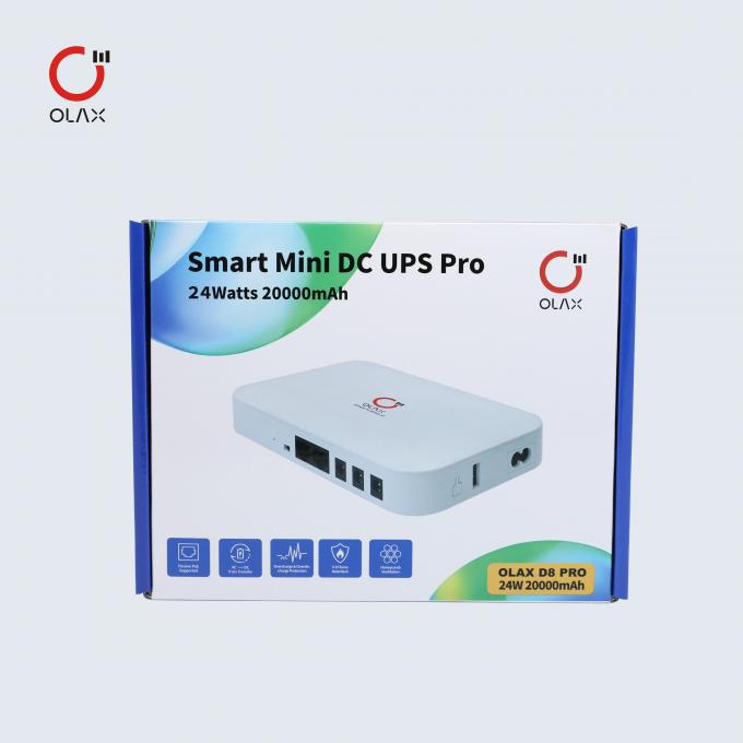 Mini DC UPS with Li-ion Battery 20000mah DC Power Supply WIFI Router And Modem UPS 5V 9V 12V with POE 15V 24V for Networking 5