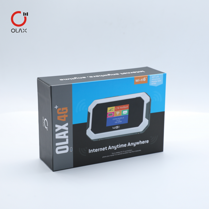 Olax Network OLAX MT80 Unlocked WiFi 6 Router Wireless Network 3g 4g LTE Esim ...
