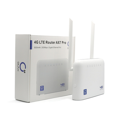 OLAX AX7 Pro CPE Wifi Router 4g Lte Modem With Sim Card Slot 5000mah Battery