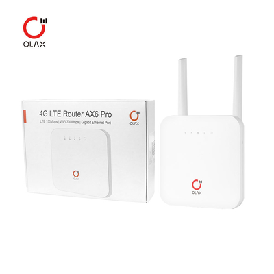 AX6 Pro 4g Lte CPE Wifi Router 300mbps 4000mah