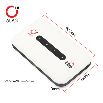Modem 4G Sim Router Portable Mobile WiFi 150mbps White For Outdoor OLAX MT20