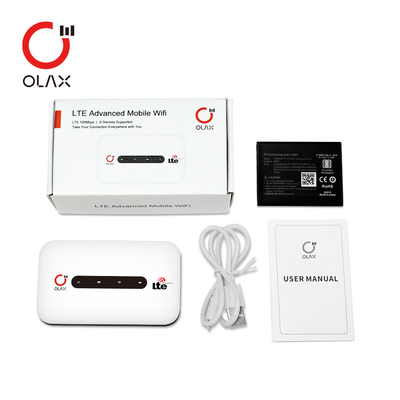 2100mah Mini Sim Card Portable Wifi Routers OLAX MT20 4G Mobile Hotspot