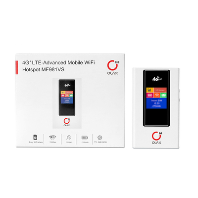 Cat4 2100mah Portable Wifi Routers Sim Card Wireless Modem Hotspot 4G