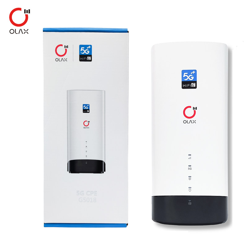 Olax G5018 New 5G CPE Modem WiFi6 Wireless Modem 5G router with sim