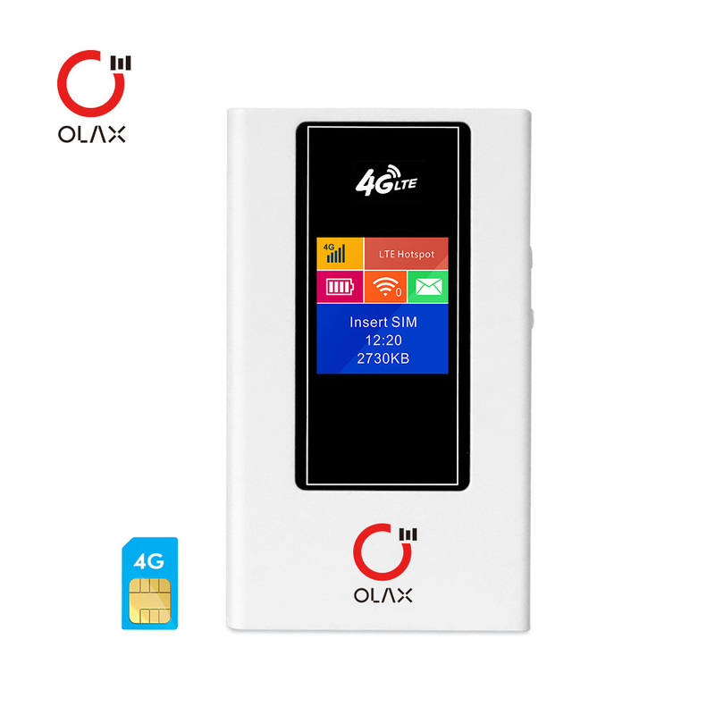 4g Router No-Contract Mobile Hotspot With Sim Slot For Internet OLAX MF981VS