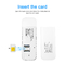 OLAX U80 Elite 4G USB Dongle Sim Card Adapter 150mbps Support 10 Users