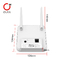 White OLAX AX6 PRO 4g Wireless Router CPE 4000mah 12V DC Power Adapter
