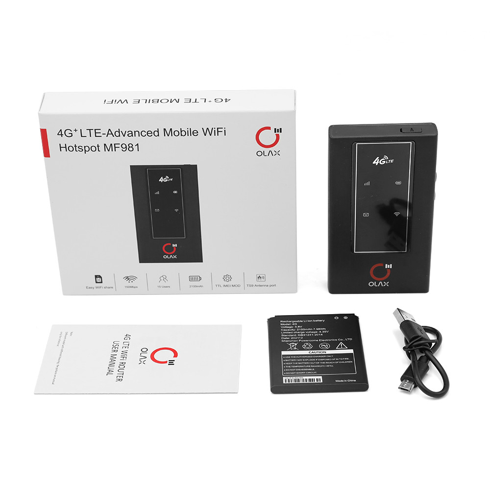 2100Mah Battery Unlock Pocket Wifi Portable 4g Router With External Antenna