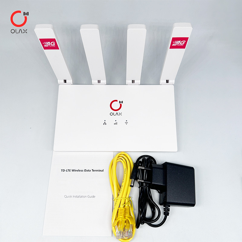 Oxio Modem Router OLAX MC50 Hot Selling Wireless Router 4g Lte Cpe Modem Wi-Fi Home 4g ...