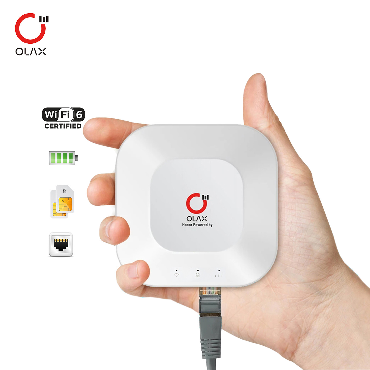 Olax Network OLAX MT30 Wireless MIFI Wifi Router Power 20dBm±3dBm Supported Network ...