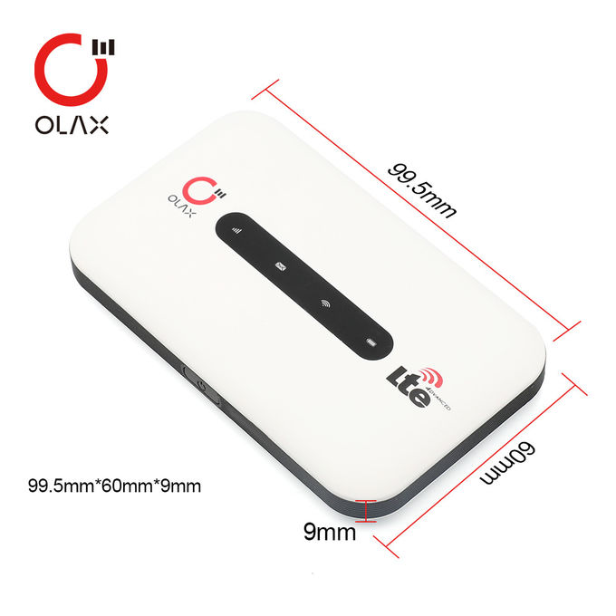 White 150mbps Mobile Wifi Modems Hotspot With Sim Card RoHS CE